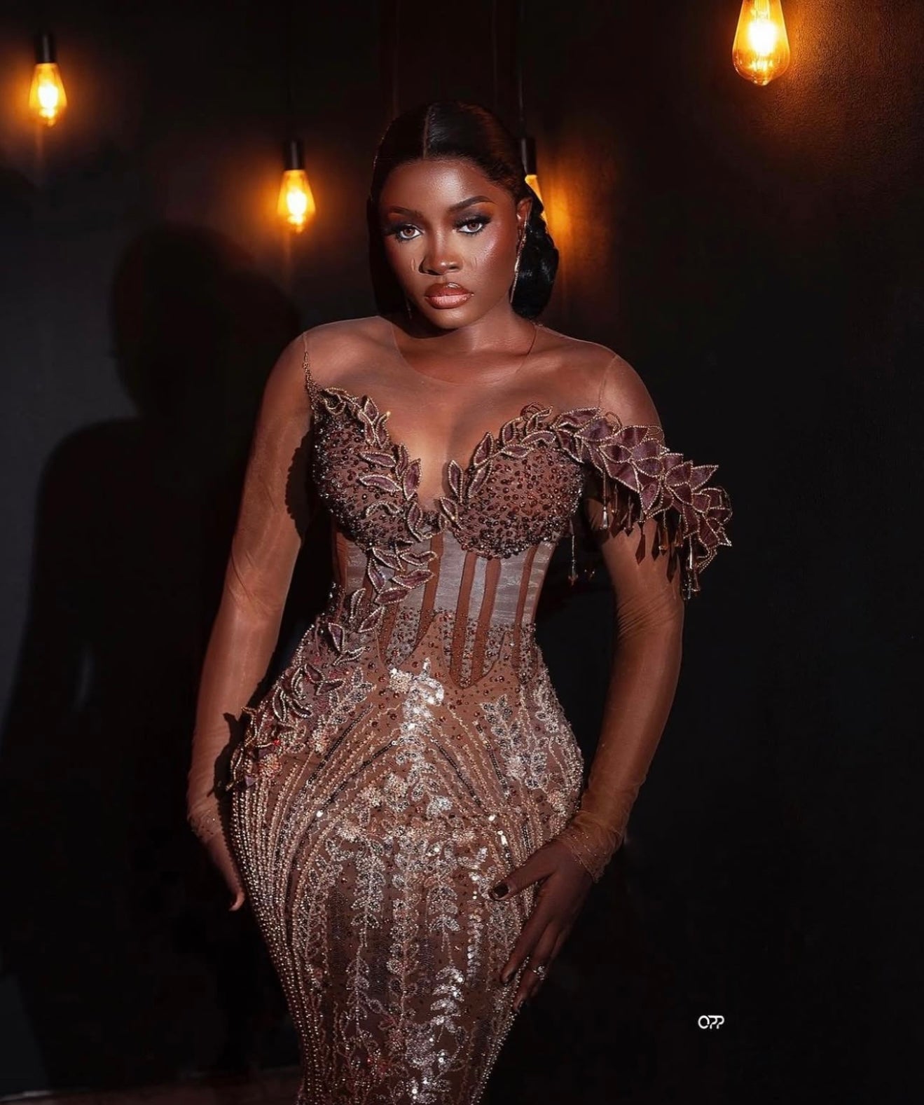 Customized reception Dresses