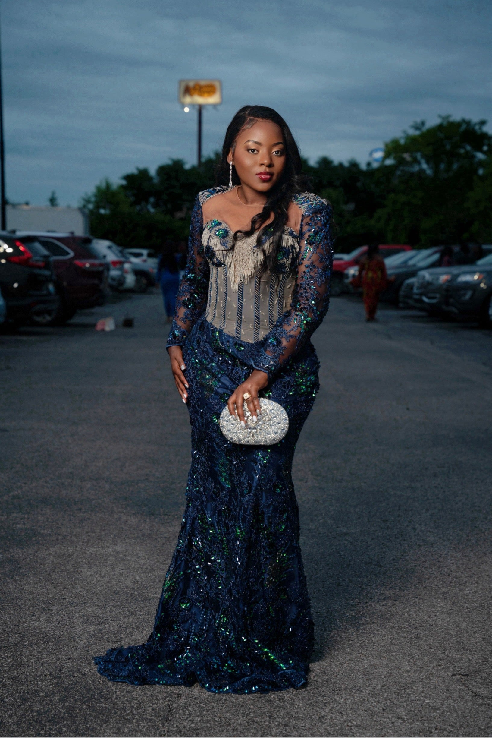 Customized reception Dresses